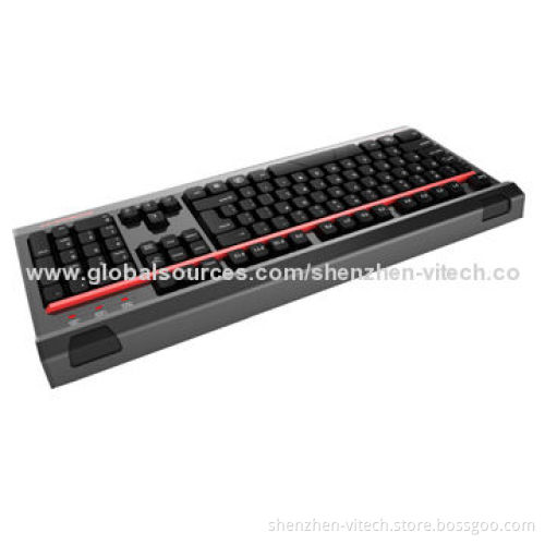 Mechanical Gaming Keyboard, 104 Standard and Mechanical Keys